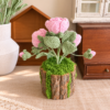 ELA BOUTIQUE｜CROCHET WILD ROSE POT