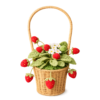 ELA BOUTIQUE｜Crochet Strawberry Basket