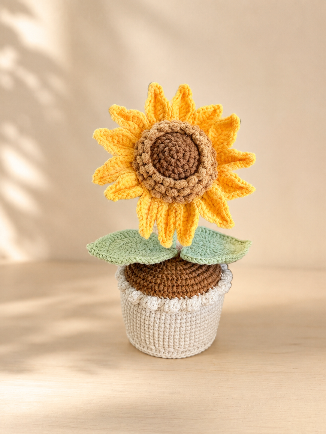 ELA BOUTIQUE｜CROCHET SUNFLOWER POT
