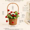 ELA BOUTIQUE｜Crochet Strawberry Basket