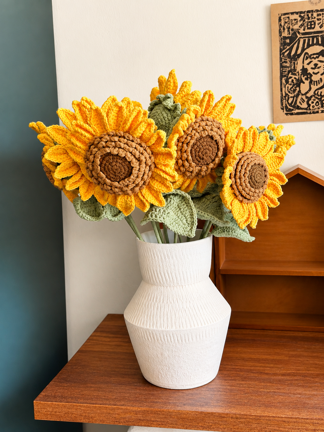 ELA BOUTIQUE|CROCHET SUNFLOWER