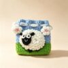 ELA BOUTIQUE |SHEEP CROCHET BAG