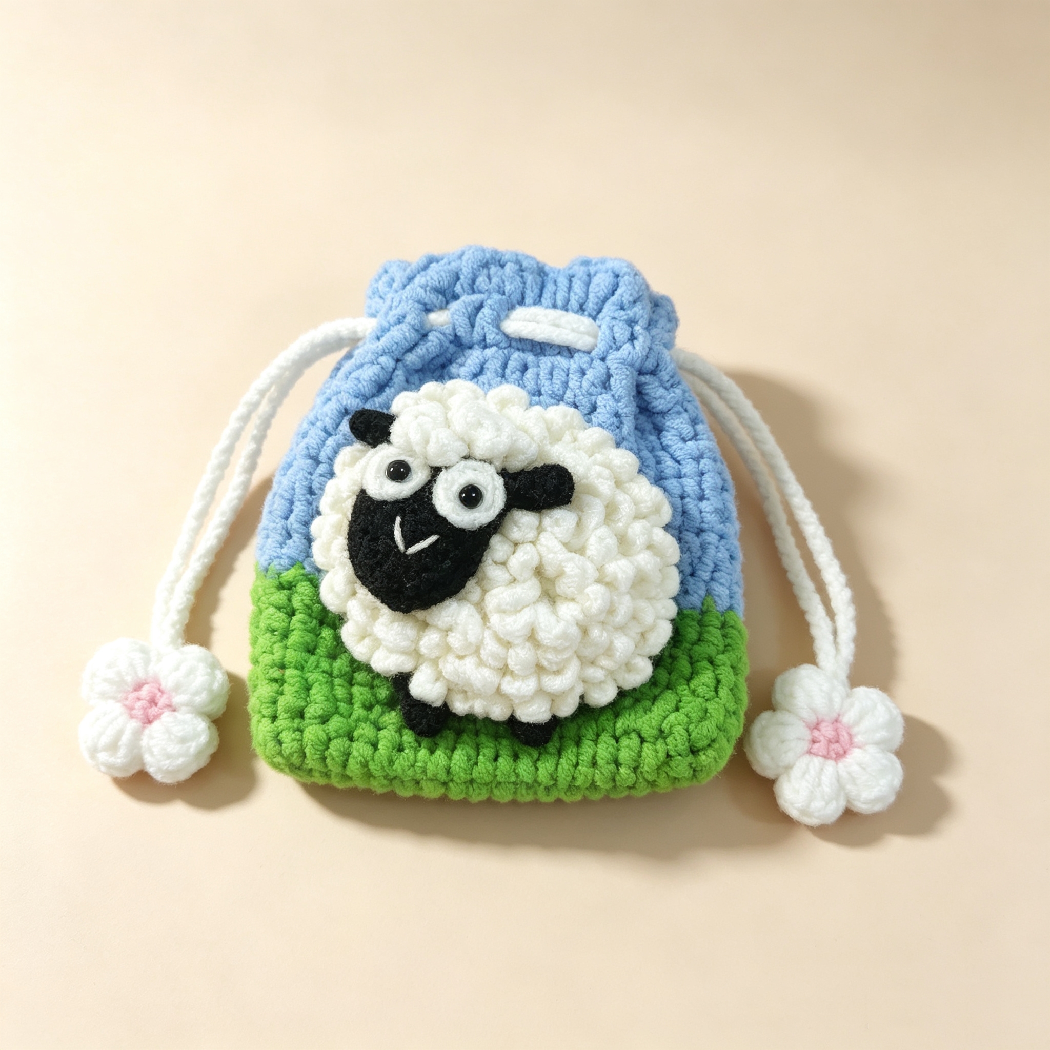 ELA BOUTIQUE |SHEEP CROCHET BAG