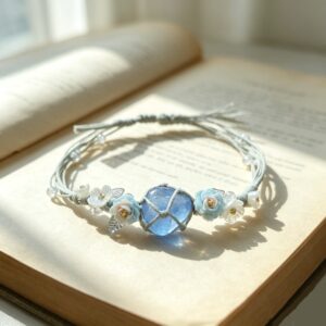 ELA BOUTIQUE |BLUE CRYSTAL BRACELET