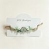 ELA BOUTIQUE| GREEN CRYSTAL BRACELET