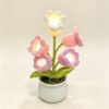 ELA BOUTIQUE |WHITE BELLFLOWER LAMP