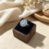 Solar Grace — Aquamarine Vintage Ring