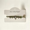ELA BOUTIQUE |MOSS TEXTURE MACRAME BRACELET