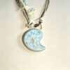 ELA BOUTIQUE |STARRY CRESCENT STONE CLAY NECKLACE