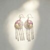 ELA BOUTIQUE |FLORAL TASSEL DANGLE EARRING