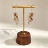 ELA BOUTIQUE |BUTTERFLY TASSEL DROP EARRINGS