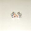 ELA BOUTIQUE |CHINESE CLOVER WINDOW PATTERN STUD EARRING