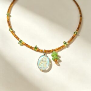 ELA BOUTIQUE |CAT AND TREE NECKLACE