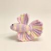 ELA BOUTIQUE |CROCHET RAINBOW BETTA FISH DOLL