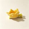 ELA BOUTIQUE |CROCHET YELLOW CROWN PEARL HAIR CLIP