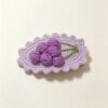 ELA BOUTIQUE |CROCHET GRAPE HAIR CLIP