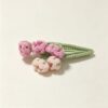 ELA BOUTIQUE |CROCHET BELLFLOWER HAIR CLIP