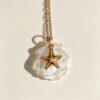 ELA BOUTIQUE| STARFISH SHELL PENDANT NECKLACE