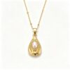 ELA BOUTIQUE| VINTAGE PEARL PENDANT NECKLACE