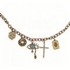 ELA BOUTIQUE| MULTI CHARM BLUE EYE BRACELET