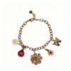 ELA BOUTIQUE| GARDEN THEME MULTI CHARM BRACELET