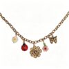ELA BOUTIQUE| GARDEN THEME MULTI CHARM BRACELET