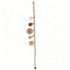 ELA BOUTIQUE| GARDEN THEME MULTI CHARM BRACELET