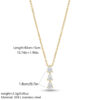 ELA BOUTIQUE| CRYSTAL PENDANT NECKLACE