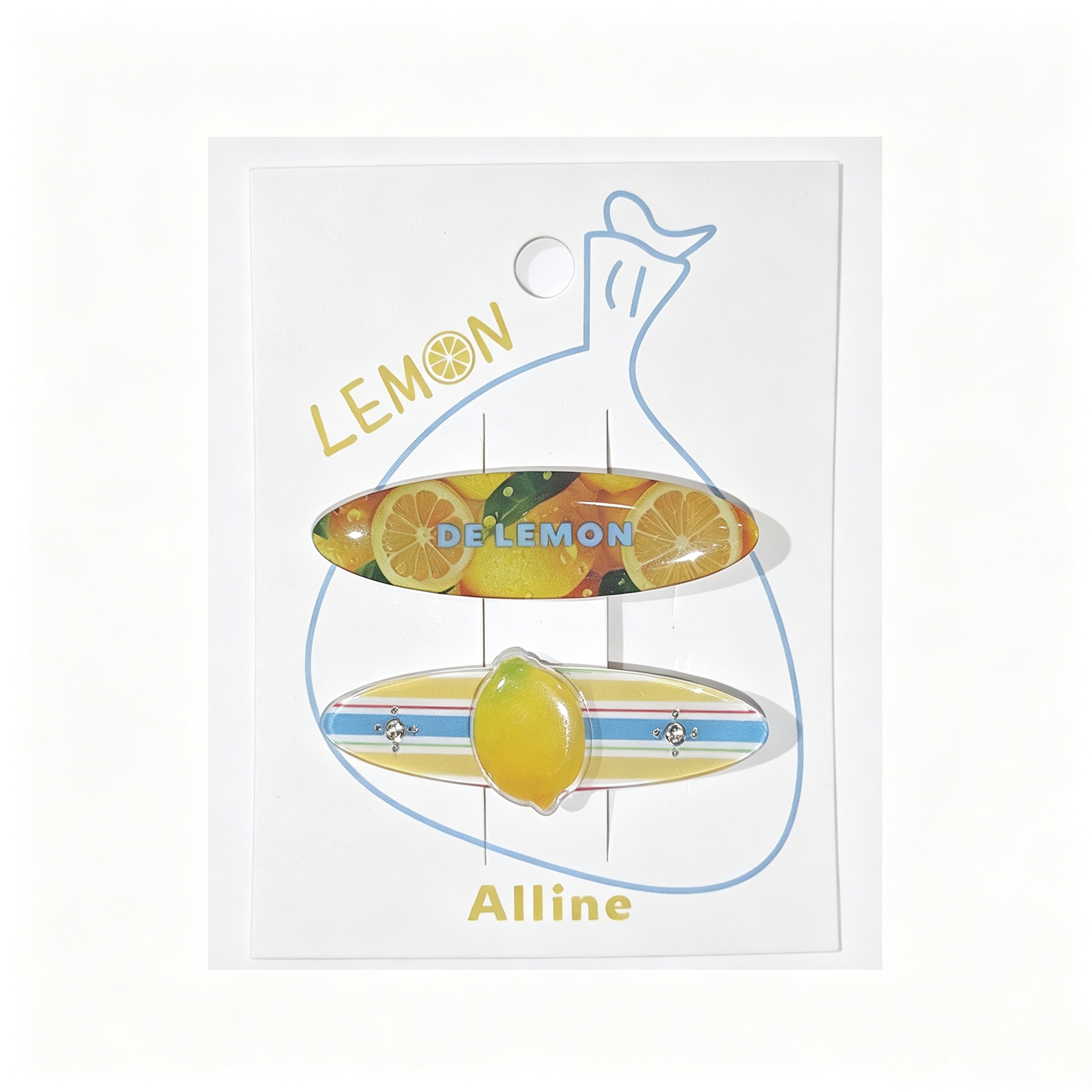 HAIR CLIP FRUIT THEME
