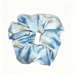 ART INSPIRED SATIN SCRUNCHIE